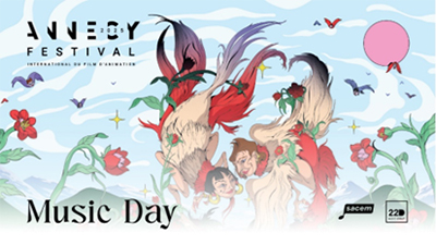 Logo du Music Day - Festival d'Annecy, le Festival international du film d'animation 