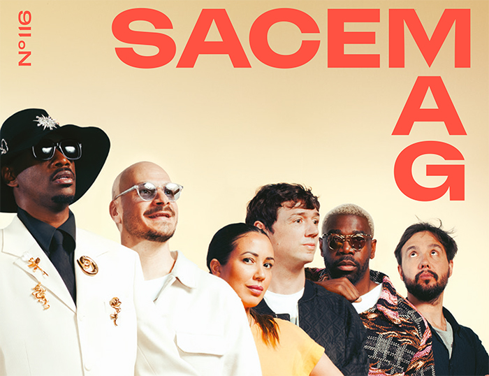 Première de couverture du SacemMag #116 